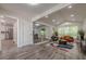Spacious living room showcases hardwood floors and an open floor plan for entertaining at 3349 Old Atlanta Rd, Suwanee, GA 30024