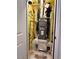 Image of LENNOX furnace and ductwork shows home energy/heating system at 3658 Hidden Valley Cir, Lawrenceville, GA 30044