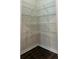 Walk-in pantry with wooden floor features wire shelves and ample storage space at 3658 Hidden Valley Cir, Lawrenceville, GA 30044