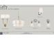 Decorative lighting fixture options for primary bathroom, bedroom and terrace bathroom at 11825 Serenbe Ln, Chattahoochee Hills, GA 30268