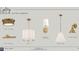 Decorative lighting fixtures for foyer, nook, stairwells, and kitchen island at 11825 Serenbe Ln, Chattahoochee Hills, GA 30268