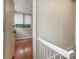 Hallway showing the transition between the two floors at 122 Maison Nw Pl, Atlanta, GA 30327