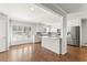 Bright kitchen featuring white cabinetry, stainless appliances, and granite countertops at 2488 Fontainebleau Dr, Dunwoody, GA 30360