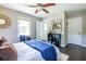 Bright bedroom offers ample natural light and showcases hardwood floors, providing a welcoming and airy atmosphere at 1875 Fairway Ne Cir, Atlanta, GA 30319
