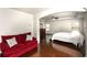Large main bedroom with sitting area, hardwood floors, and lots of natural light at 2022 Boxwood Ln, Canton, GA 30114