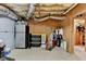 Unfinished basement space featuring exposed ductwork, providing ample storage or customizable living potential at 3160 Bailey Cove Ct, Dacula, GA 30019
