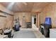 Finished basement area perfect for workout space, crafting, or flexible bonus room at 3160 Bailey Cove Ct, Dacula, GA 30019