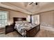 This is a generously sized bedroom boasting a large bed, with an ensuite bathroom just steps away at 3160 Bailey Cove Ct, Dacula, GA 30019