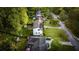 Aerial view of homes featuring lush green trees and lawns in a Gathering-friendly neighborhood at 917 Gaylemont Cir, Decatur, GA 30033