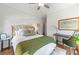 Bright bedroom with a plush bed, stylish decor, and ample natural light at 917 Gaylemont Cir, Decatur, GA 30033