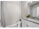 Bathroom featuring granite countertops, and a shower/tub combination with tiled walls at 5128 Noble Village Way # 35, Lilburn, GA 30047