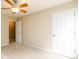 Bedroom with plush carpeting and a ceiling fan at 2055 Springer Walk, Lawrenceville, GA 30043