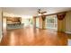 Spacious living room offering abundant light and access to dining and kitchen at 2055 Springer Walk, Lawrenceville, GA 30043