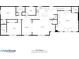 Detailed floor plan showcases layout of rooms, bathrooms, and closets at 3999 Wabash Ln, Ellenwood, GA 30294