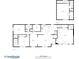 Detailed floor plan showcases the layout of both floors in the house at 3999 Wabash Ln, Ellenwood, GA 30294