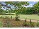 Scenic golf course view featuring lush green fairways, a tranquil pond, and mature trees under a blue sky at 7020 Grand View Way, Suwanee, GA 30024