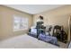 This bedroom has neutral carpeting, a bright window and is ready for your personal touches at 1250 Parkwood Se Cir # 300, Atlanta, GA 30339