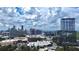 An amazing view of the city skyline under a cloudy sky at 3667 Peachtree Ne Rd # 6, Atlanta, GA 30319
