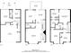 Detailed floor plan showcasing layout with bedrooms, bathrooms, kitchen, living room, and balcony at 4905 Greylock Se Walk, Atlanta, GA 30339