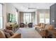 Spacious living room featuring a large window, comfortable seating, and stylish decor at 175 Stovall Se St, Atlanta, GA 30316