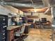 Unfinished basement with exposed ceiling, concrete walls, and ductwork; ideal for workshop or storage at 4360 Pleasant Forest Dr, Decatur, GA 30034