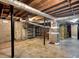 Spacious unfinished basement with exposed ductwork and utility equipment ready for customization at 4360 Pleasant Forest Dr, Decatur, GA 30034