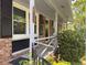 Charming brick home with black shutters, a covered porch, and manicured landscaping at 4360 Pleasant Forest Dr, Decatur, GA 30034
