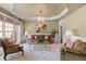 Inviting living room with large windows, comfortable seating, and sophisticated decor at 1315 Badingham Dr, Cumming, GA 30041