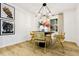 Bright dining room with natural light and art filled decor at 2152 Tourney Dr, Marietta, GA 30062