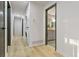 Hallway with laundry closet and entrance to bathroom at 2152 Tourney Dr, Marietta, GA 30062