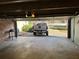 Spacious two-car garage showing a white pickup truck at 3358 Stonecrest Ct, Atlanta, GA 30341