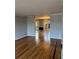 Bright living room featuring hardwood floors, light gray walls, and large windows at 3358 Stonecrest Ct, Atlanta, GA 30341