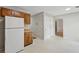 Functional kitchen with ample storage and white appliances at 706 Cather Ct, Stone Mountain, GA 30088