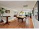 Spacious basement with pool table, hardwood floors, and recessed lighting, ideal for recreation at 5030 Princeton Trce, Cumming, GA 30041