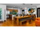 Open-concept kitchen featuring modern appliances, a dining area, and stylish lighting at 920 Memorial Se Dr # 11, Atlanta, GA 30316
