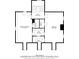Detailed floor plan of the third floor, featuring primary bedroom, bathroom, walk-in closet and additional bedroom at 100 Barnard Pl, Atlanta, GA 30328