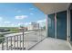 Balcony with city view at 3338 Peachtree Rd # 1210, Atlanta, GA 30326