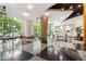 Elegant lobby with black and white flooring, large windows, and stylish seating area at 3338 Peachtree Rd # 1210, Atlanta, GA 30326