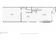 First floor plan showcases a kitchen, living room, bathroom, pantry, foyer, and garage at 337 Pine Ne St # B, Atlanta, GA 30308