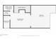 Third floor plan showcasing the living room, bathroom, and balcony at 337 Pine Ne St # B, Atlanta, GA 30308