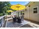 Relaxing deck with comfortable seating area, perfect for outdoor dining and entertaining at 4909 Glenwhite Dr, Duluth, GA 30096