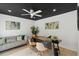 Modern home office with stylish decor, comfortable seating, and ample natural light at 4909 Glenwhite Dr, Duluth, GA 30096