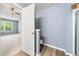 Open view of a bathroom with soaking tub and separate toilet room from bedroom at 3366 Thornbridge Dr, Powder Springs, GA 30127