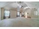 Large upstairs bonus room with vaulted ceilings and large windows at 882 Nestling Dr, Lawrenceville, GA 30045