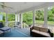 Spacious covered porch with plenty of seating to enjoy the greenery surrounding the property at 1470 Rhododendron Nw Dr, Acworth, GA 30102