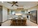Spacious kitchen with ample cabinet space, center island, and modern appliances at 2425 Maclaren Cir, Dunwoody, GA 30360