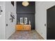 Welcoming foyer with high ceilings, decorative accents, and a stylish wooden cabinet at 5159 Sw East Shore Sw Dr, Conyers, GA 30094