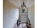 Grand foyer with high ceilings, marble floors, chandelier, and staircase with decorative iron railing welcomes you home at 3127 Lenox Ne Rd # 1, Atlanta, GA 30324