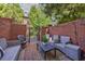 Inviting brick patio featuring comfortable seating, a charming brick surround, and a tranquil outdoor space at 3127 Lenox Ne Rd # 1, Atlanta, GA 30324