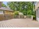 Expansive deck overlooking a lush backyard with mature trees and well-manicured landscaping at 865 Ashland Ne Ave, Atlanta, GA 30307